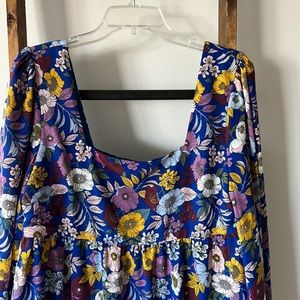 BCBG floral printed dress, size 16
